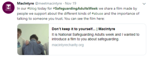 National Safeguarding Adults Week 2018