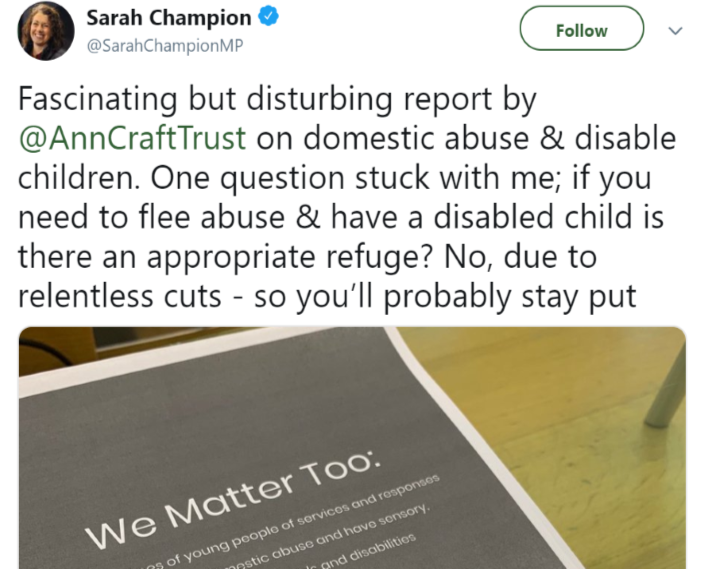 We Matter Too Sarah Champion