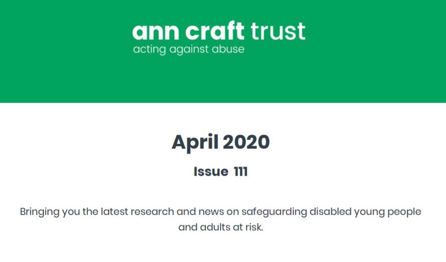 ACT Safeguarding Bulletin 111 April 2020