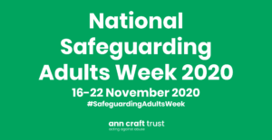 Safeguarding Adults Week 2020 Social Media Asset