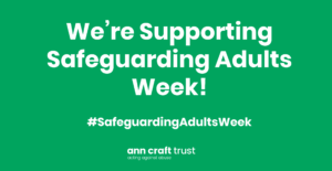 Supporting Safeguarding Adults Week Social Media Asset