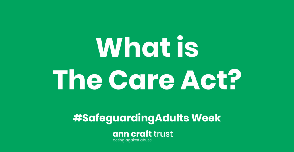 What is the Care Act Safeguarding Adults Week Social Media Asset Ann