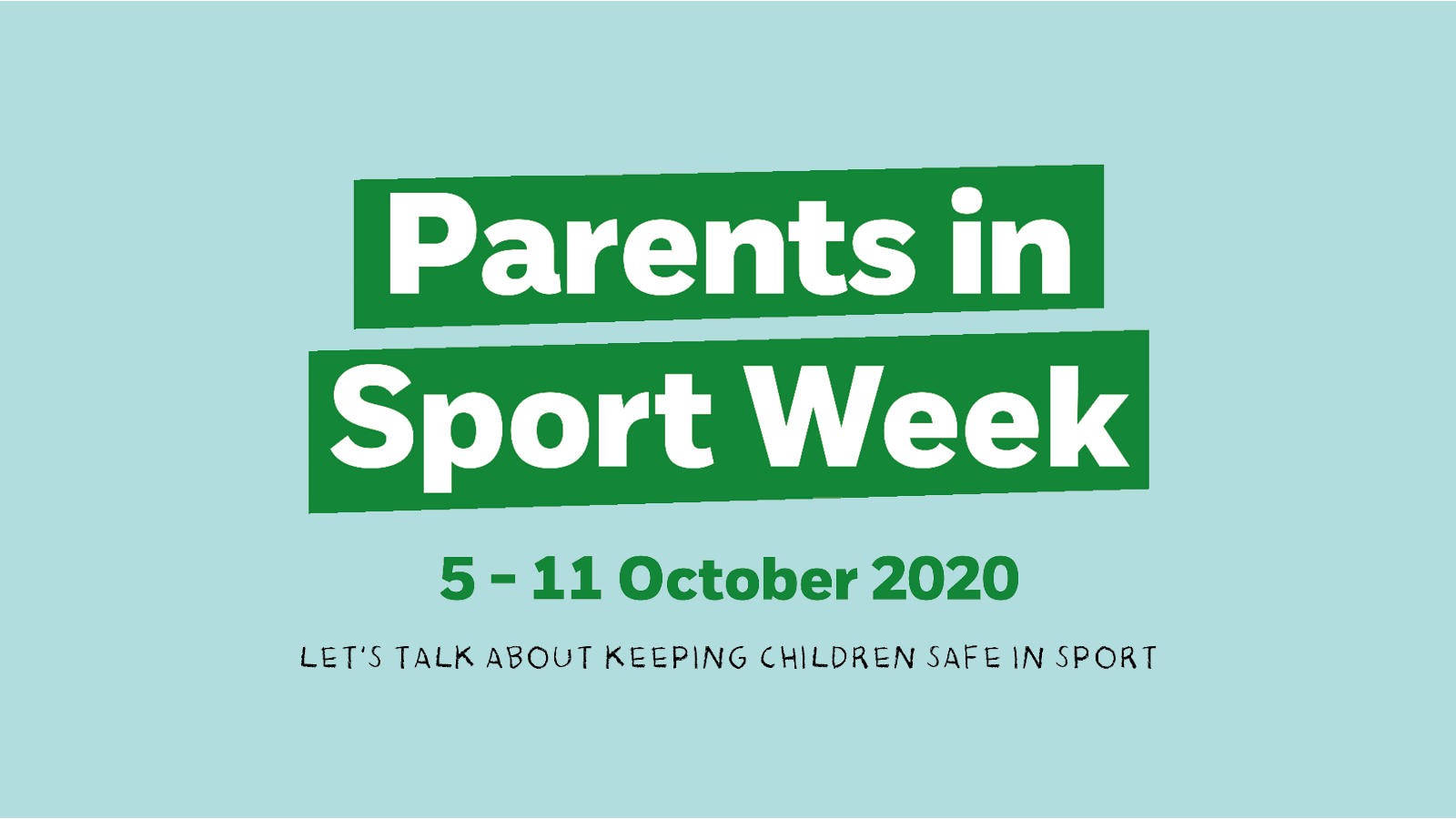 Parents in Sport Week