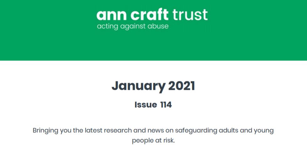 ACT Safeguarding Bulletin January 2021