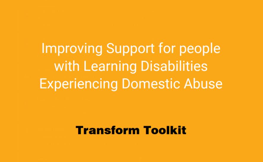Transform Toolkit Learning Disabilities Domestic Abuse