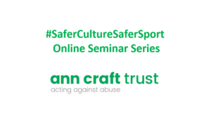 SaferCultureSaferSport Seminar Series
