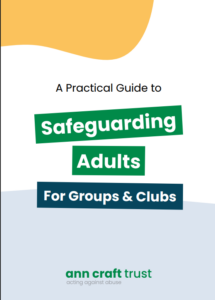 Safeguarding Adults Leaflet for Clubs & Groups 