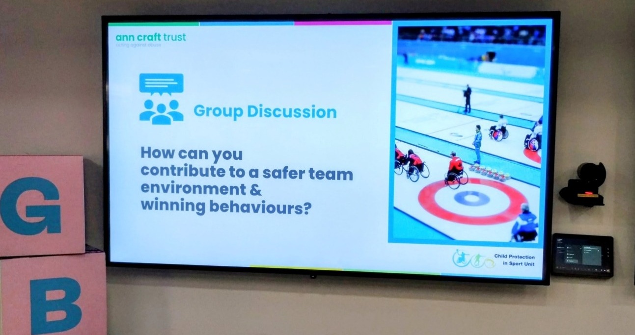 Paralympics GB Training